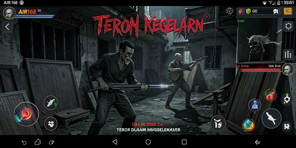 Gameplay menyeramkan dengan ketegangan yang dapat dirasakan.