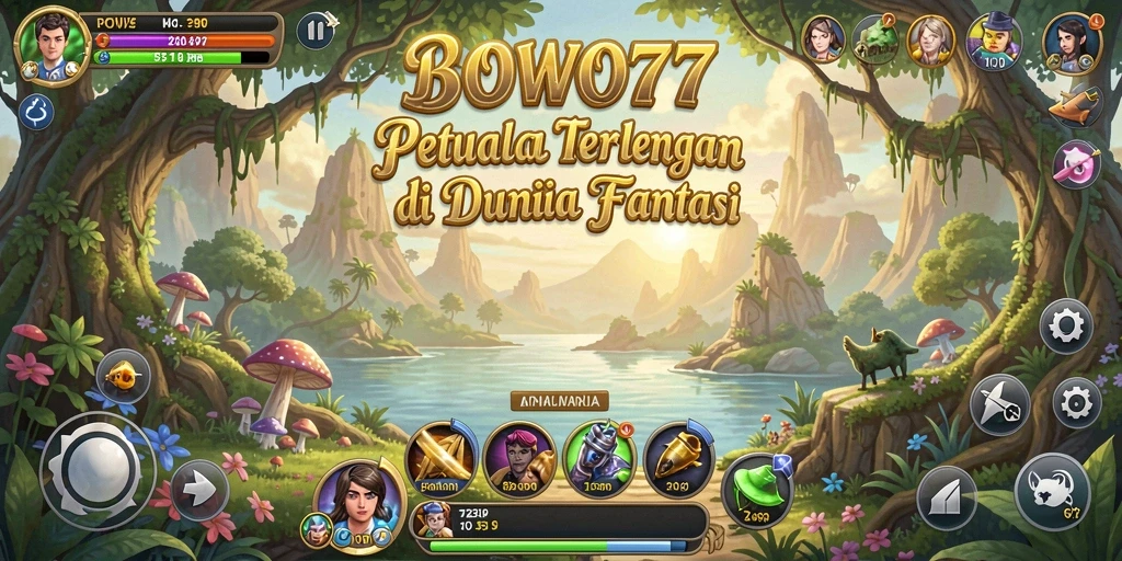 Gameplay BOWO77 yang menakjubkan dan penuh petualangan.
