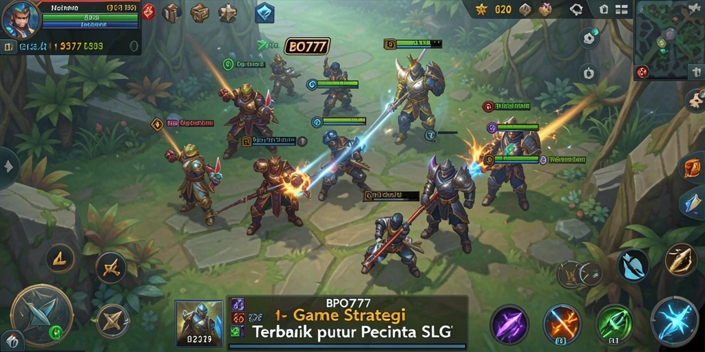 Gameplay BPO777 yang mendebarkan dengan strategi yang dalam.