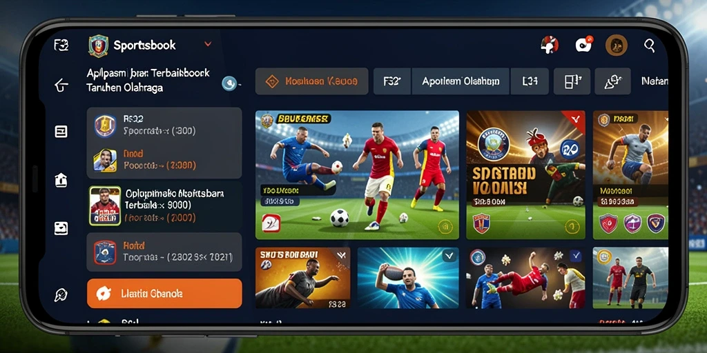 Tampilan gameplay F32 yang menampilkan taruhan olahraga secara langsung.