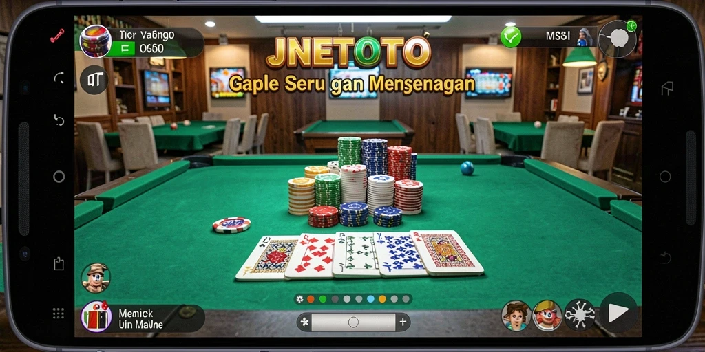 Tampilan gameplay JNETOTO yang penuh warna dan interaktif.