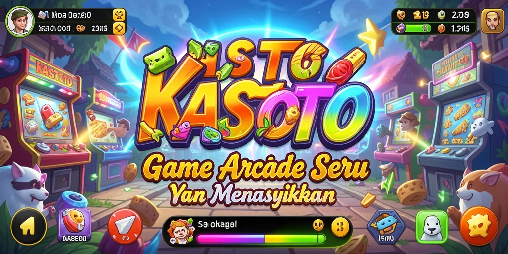 Gameplay seru dan mendebarkan dari KASTOTO yang penuh warna.