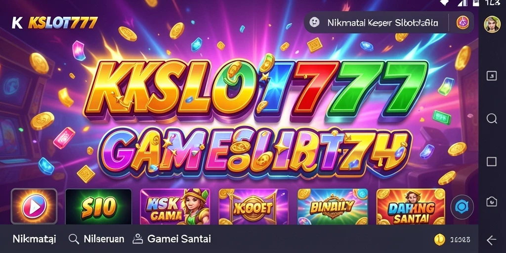 Tampilan gameplay KKSLOT777 yang seru dan menghibur.