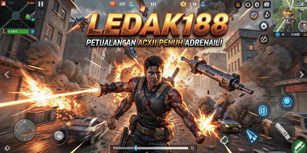 Tampilan gameplay LEDAK188 yang menegangkan dan mengasyikkan.