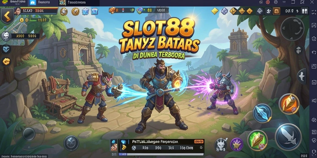 Tampilan gameplay SLOT88 di dunia terbuka yang menakjubkan.