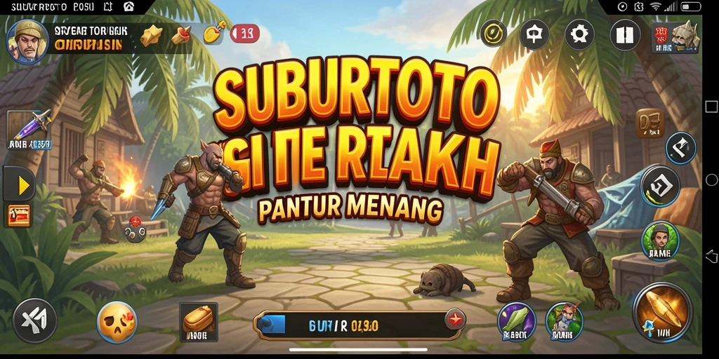 Tampilan gameplay SUBURTOTO yang menegangkan dan penuh strategi.